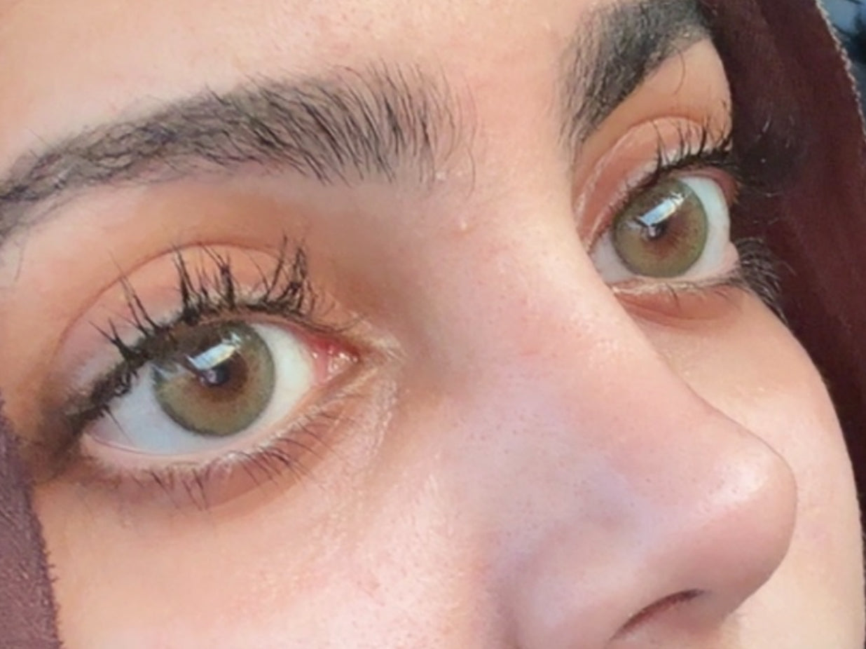 Elissic contact Lens- Realistic Green