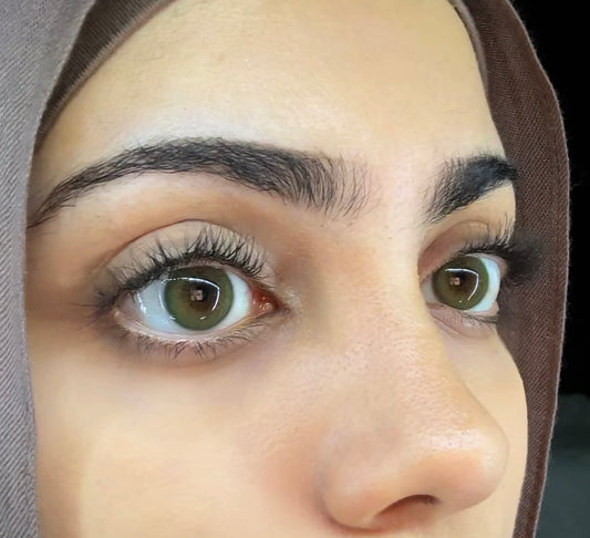 Elissic contact Lens- Realistic Green